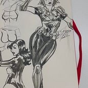 My project for course: Female Character Design for Comics. Character Design, Comic, and Drawing project by Kenny A - 03.06.2024