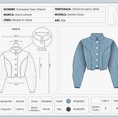 Geometrales y Fichas Técnicas. Un proyecto de Diseño, Diseño de moda e Ilustración vectorial de Mora Lahore - 05.03.2024