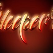 Mi proyecto del curso: Lettering digital en Photoshop con reflejos y colores vivos. Lettering, Digital Lettering, Digital Design, 3D Lettering, H, and Lettering project by Jeo Va - 03.07.2024