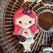 My project for course: Cookie Decoration with Royal Icing for Beginners. Un progetto di Design, Pittura e Direzione artistica di najatnur16 - 05.03.2024