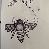 My project for course: Tattoo for Beginners. Tattoo Design project by vitoriacarvalho_msilva - 03.07.2024