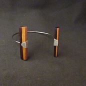 Meu projeto do curso: Design de joias em madeira e prata. Un progetto di Design di accessori, Artigianato e Design di gioielli di gaon.1988 - 07.03.2024