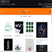 Mi proyecto del curso: Un Blog de informacion tecnologica. Un progetto di Informatica, Web design, Web development, Design di prodotti digitali, UX / UI e Sviluppo No-Code di adrianfabricio_afgg - 01.01.2024