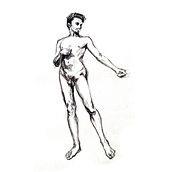 My project for course: Fundamentals of Figure Drawing with Charcoal. Projekt z dziedziny  Sztuki piękne,  R, sunek, R, sunek realist, czn, R i sunek anatomiczn użytkownika Rombo - 07.03.2024