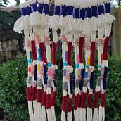Meu projeto do curso: Macramê: técnica Fiber Emballage. Arts, Crafts, Decoration, Fiber Arts, Macramé, Textile D, eing, and Textile Design project by Elizandra Nunes - 03.04.2024
