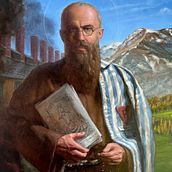 St. Maximilian Kolbe Portrait. Un progetto di Belle arti, Pittura e Pittura ad olio di Kevin Pawlowski - 07.03.2024