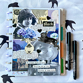 Mi proyecto del curso: Bullet journal creativo: planificación y creatividad. Traditional illustration, Lettering, Drawing, H, Lettering, Management, and Productivit project by Anny Arellano - 03.07.2024