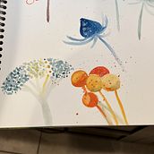 My project for course: Artistic Floral Watercolor: Connect with Nature. Watercolor Painting, and Botanical Illustration project by monicaveleta - 03.08.2024