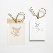 Mi proyecto del curso: Creación de un logotipo original desde cero ETERAL. Design, Br, ing, Identit, Graphic Design, and Logo Design project by Erika Amaya - 01.29.2024