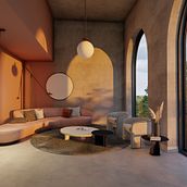 Fotorrealismo de espacios interiores con Lumion desde cero. Architecture, 3D Modeling, Digital Architecture, 3D Design, and ArchVIZ project by Jimena Göttert - 03.10.2024