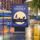 Cartel Mundo Disney . Desain, Iklan, Desain Grafis, Dan Desain Poster proyek oleh teresasuarez19 - 03.10.2024