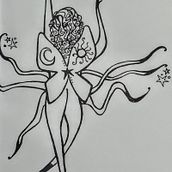 Mi proyecto del curso: Diseño de tatuajes fine line: simbología y magia. Design, Creativit, Traditional illustration, Pencil Drawing, Drawing, and Tattoo Design project by luna_mp - 03.08.2024