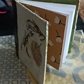 My project for course: Handmade Binding without Stitches. Arts, Crafts, Fine Arts, Bookbinding, and DIY project by Georgia Trimi - 03.11.2024