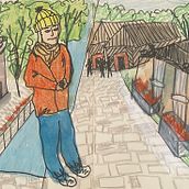 Final Project: Urban Sketching: Capture Your City in Motion. Un progetto di Illustrazione tradizionale, Bozzetti, Disegno, Pittura ad acquerello, Illustrazione architettonica e Sketchbook di Patty Habegger - 05.03.2024