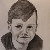 Mein Abschlussprojekt für den Kurs: Realistische Porträts mit Graphit Bleistift. Traditional illustration, Fine Arts, Sketching, Pencil Drawing, Drawing, Portrait Drawing, Realistic Drawing, Artistic Drawing, and Figure Drawing project by Andreas Meinhardt - 03.11.2024