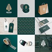 Mi proyecto del curso: Diseño de logotipos: síntesis gráfica y minimalismo. Design, Br, ing, Identit, Graphic Design, and Logo Design project by Cristina Kauffman - 03.10.2024