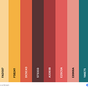 Digital Moodboard/Colour Palette Inspiration. Creative Consulting, Communication, Management, Productivit, and Business project by Alba Utrera Román - 03.08.2024