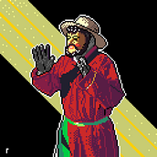 Mi proyecto del curso: Huehue Santificado. Traditional illustration, Digital Illustration, and Pixel Art project by Rogelio León Santacruz - 03.12.2024