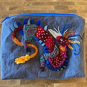 Mijn project van de cursus: Inleiding tot reliëfborduurwerk. Embroider, and Textile Design project by cathy_vanmaele - 03.12.2024