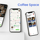 Projeto do curso: Aplicativo Coffee Space! . UX / UI, Mobile Design, Digital Design, App Design, and Digital Product Design project by Sarah Chitarra - 03.08.2024