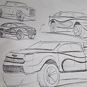 Mi proyecto del curso: Diseño de automóviles: el boceto. Design, Industrial Design, Product Design, and Sketching project by marianomarsico1 - 03.13.2024