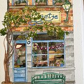 My project for course: Watercolor Urban Illustration: Portray your City. Painting, Drawing, Watercolor Painting, and Architectural Illustration project by xjb58q8cmk - 03.13.2024