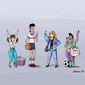 My project for course: Illustrated Characters Factory. Character Design, Digital Illustration, Children's Illustration, Narrative, and Traditional illustration project by Tamara B. Krajnovic - 03.13.2024