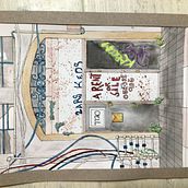 My project for course: Watercolor Urban Illustration: Portray your City. Painting, Drawing, Watercolor Painting, and Architectural Illustration project by ben33jeff - 03.13.2024