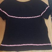 Mi proyecto del curso: Crochet: diseña prendas y patrones con tejido circular. Un progetto di Design di accessori, Fashion design, Fiber Art, DIY e Uncinetto di Ingrid Quevedo - 13.03.2024