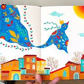 My project for course: Painting with Gouache: Create Poetic Illustrations. Traditional illustration, Fine Arts, Painting, and Gouache Painting project by Lely Triastiti - 03.14.2024