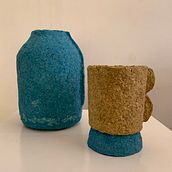 My project for course: Paper pulp objects. Projekt z dziedziny Craft, Projektowanie produktowe, Papercraft,  Dekoracja wnętrz, Ceramika, DIY, Upc i cling użytkownika sigrid_holweg - 14.03.2024