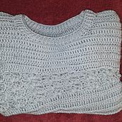 My project for course: Introduction to Crochet Short Rows for Clothing. Fashion Design, Fiber Arts, DIY, and Textile Design project by Leander Pullock - 03.09.2024