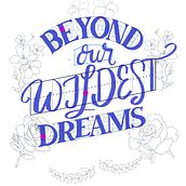 My project for course:  Intro to Hand-Lettering for Inspirational Quotes. Un proyecto de Tipografía, Caligrafía, Lettering, Diseño tipográfico, H y lettering de Marcia Ezj - 07.01.2024