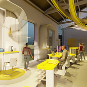 YEMA. Interior Architecture project by Camila Zapata - 03.15.2024
