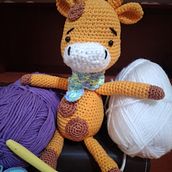 My project for course: Crocheting Amigurumi Animals for Beginners. Arts, Crafts, To, Design, Crochet, Amigurumi, and Textile Design project by Priya Rajan - 03.16.2024