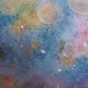 Mon projet du cours : Techniques modernes d’aquarelle. Traditional illustration, Fine Arts, Painting, and Watercolor Painting project by cerezo_michele - 03.16.2024