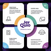 Jey Quio - Destaca tu marca. Br, ing, Identit, Graphic Design, Advertising, and 2D Animation project by jey_quio - 03.10.2024