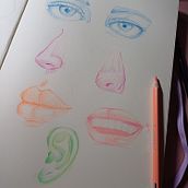 Il mio progetto del corso: Ritratti vivaci con matite colorate. Un proyecto de Dibujo, Dibujo de Retrato, Sketchbook y Dibujo con lápices de colores de Loreta Dinoia - 16.03.2024