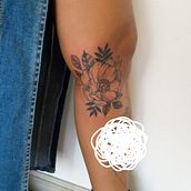 Mi proyecto del curso: Tatuaje para principiantes. Tattoo Design project by Karen Mujica Arriaza - 03.15.2024