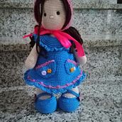 Il mio progetto del corso: Creazione di bambole amigurumi romantiche. Un progetto di Artigianato, Design di giocattoli, Fiber Art, Uncinetto, Amigurumi e Textile Design di Egidia Ceccotti - 16.03.2024
