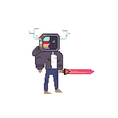 Mi proyecto del curso: Animación de personajes en pixel art para videojuegos Ein Projekt aus dem Bereich Animation von Figuren, Videospiele, Pixel Art und Videospielentwicklung von Fabio Reyes - 15.03.2024