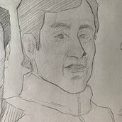 Meu projeto do curso: Caderno de retratos: explore o rosto humano. Un progetto di Bozzetti, Disegno, Disegno di ritratti, Disegno artistico e Sketchbook di julima23072006 - 17.03.2024