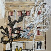 My project for course: Sketchbook: Draw Graphic Chronicles . % Shirley Shirley tarafından hazırlanan Tablo, Eskiz çizimi, Çizim, Sulubo, a Resim, Eskiz defteri, Mürekkep İllüstras, onu, Geleneksel illüstras, Ve on projesi - 03.17.2024