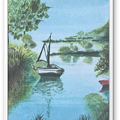 Meu projeto do curso: Pintura em aquarela de paisagens marinhas . % Rosely da Silva Sousa tarafından hazırlanan Tablo, Sulubo, a Resim, Doğalcı İllüstras, Ve on projesi - 03.18.2024