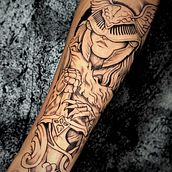 2 anos após, ainda estudando muito. Tattoo Design project by João Paulo Henrique - 03.18.2024