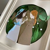 Mi proyecto del curso: Papercut: crea escenas de papel con profundidad. Un proyecto de Ilustración tradicional, Artesanía, Papercraft, Stor, telling, Encuadernación, Ilustración infantil y DIY de Michelle Carbajal Ruvalcaba - 06.03.2024
