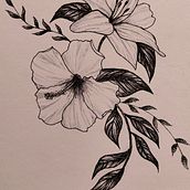 Mój projekt z kursu: Tatuaż botaniczny w technice „dotwork”. Traditional illustration, Tattoo Design, and Botanical Illustration project by kornixd123456 - 03.18.2024