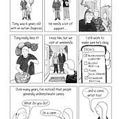 My project for course: Autobiographical Comic Book: Illustrate Your Experiences. Traditional illustration, Writing, Comic, Pencil Drawing, Digital Illustration, Stor, telling, Communication, Ink Illustration, and Narrative project by Kathleen Shearer - 03.26.2024