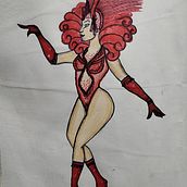 Mi proyecto del curso: Estilismo y diseño de vestuario para espectáculos. Fashion Design project by Matías Muñoz - 03.19.2024