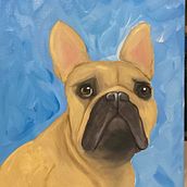 Mi proyecto del curso: Retrato realista de mascotas con pintura al óleo. Un progetto di Belle arti, Pittura, Pittura ad olio e Illustrazione naturalistica di natividal_26 - 19.03.2024
